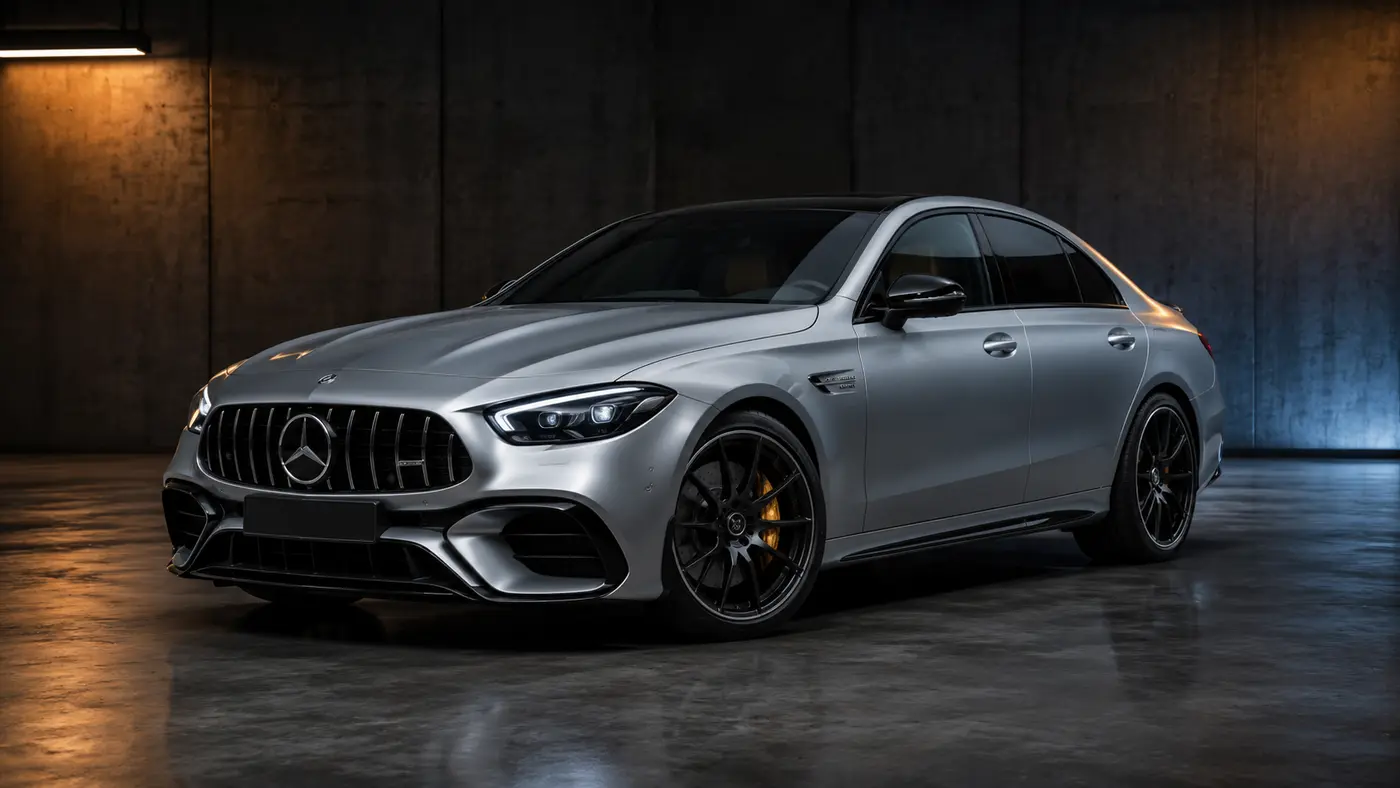 Mercedes-AMG C63 im Studio